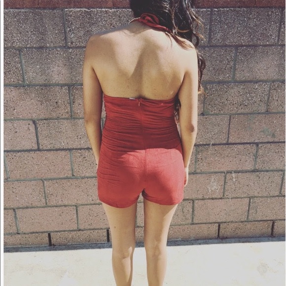 Halter Top Romper - Picture 2 of 2